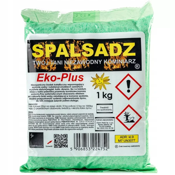 Spalsadz 1 kg Čistič sadzí Pravidelná starostlivosť