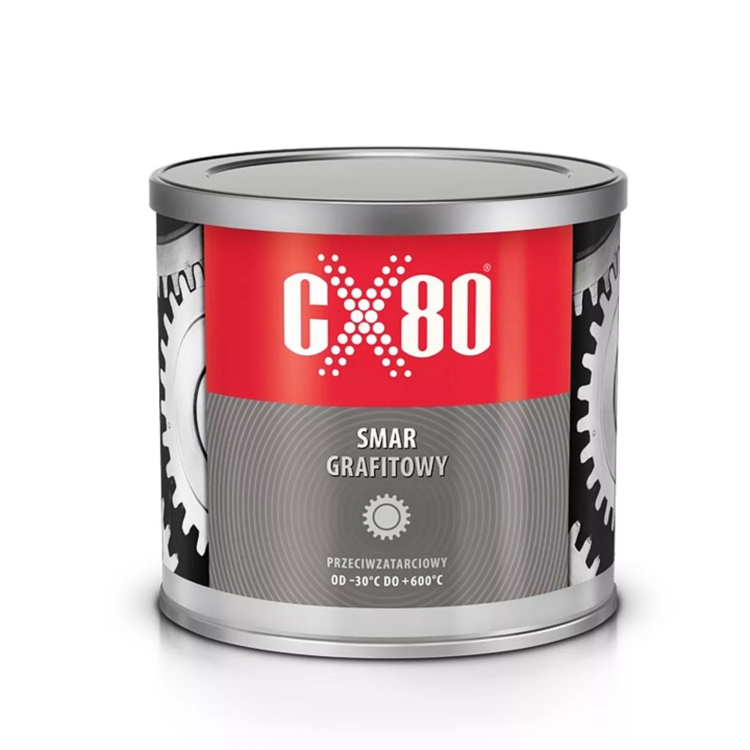 Dóza grafitového maziva CX80 s hmotnosťou 500 g