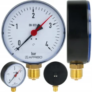 Manometer AFRISO RF 100 s číselníkom 100 mm