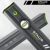 Vodováha hliníková Stalco Perfect Vseries 40 cm, antracit
