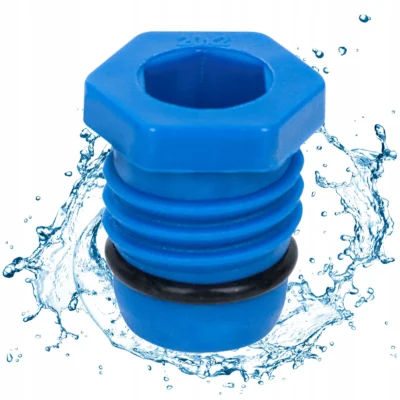 Modrá testovacia zátka DIAMOND pre rúry PEX/AL/PEX 16 × 2,0 mm