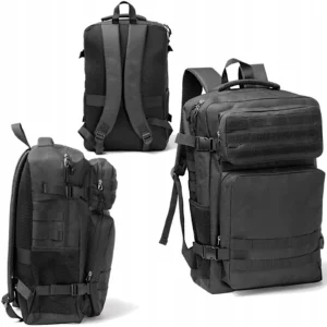 Turistický batoh FRANCIS 36 l čierny, priehradka na notebook 17"