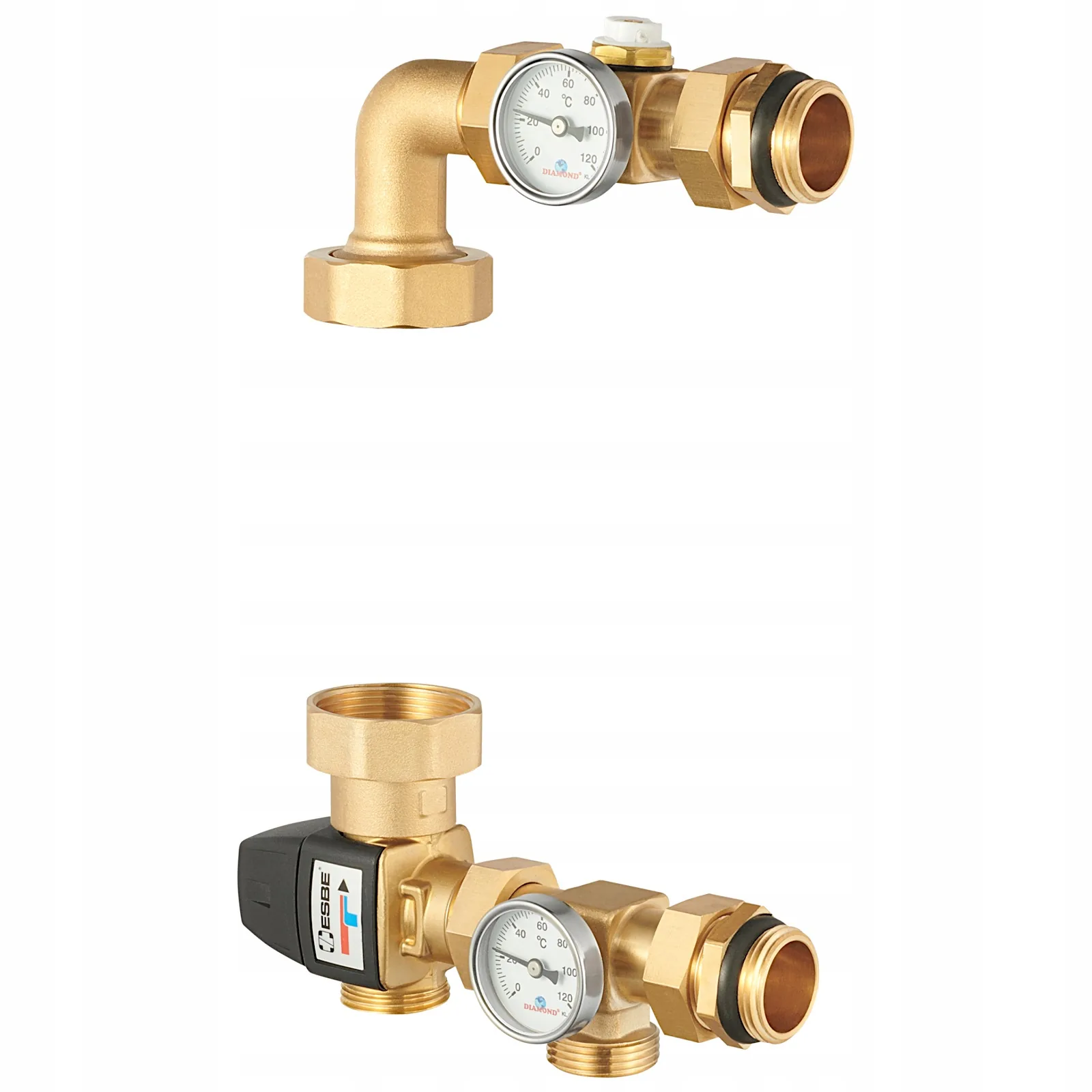 Zmiešavacia skupina DIAMOND 1" bez čerpadla s ventilom ESBE VTA372