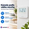 Drôtový nástenný regulátor teploty SALUS HTRP230 | týždenný | 230 V