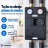 Priama čerpadlová skupina AFRISO PrimoTherm K 180-1 DN25 s čerpadlom Grundfos UPM3S HYBRID 25-70/180
