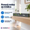 Vodováha hliníková Stalco Perfect Vseries 40 cm, antracit