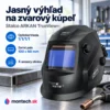 Zváračská kukla Stalco ARKAN TrueView+ samostmievacia, 4 senzory