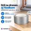 Univerzálna lepiaca páska DIAMOND DUCT 48 mm x 45,7 m sivá