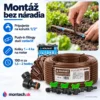 Kvapkovacia hadica s tlakovou kompenzáciou SOLFAST 16 mm — 181 ks elementov kompletná zostava 100 m