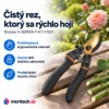 Záhradné nožnice BRADAS V-SERIES-P KT-V1021 s čepeľou z ocele SK5