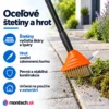 Drôtená kefa na škáry s teleskopickou rukoväťou Bradas KT-CX17 (80–140 cm)
