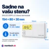 Drôtový týždenný izbový termostat SALUS 091FLv2