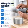 Univerzálna lepiaca páska DIAMOND DUCT 48 mm x 45,7 m sivá