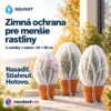Zimný ochranný návlek SOLFAST 60 × 80 cm, 50 g/m², 3 ks